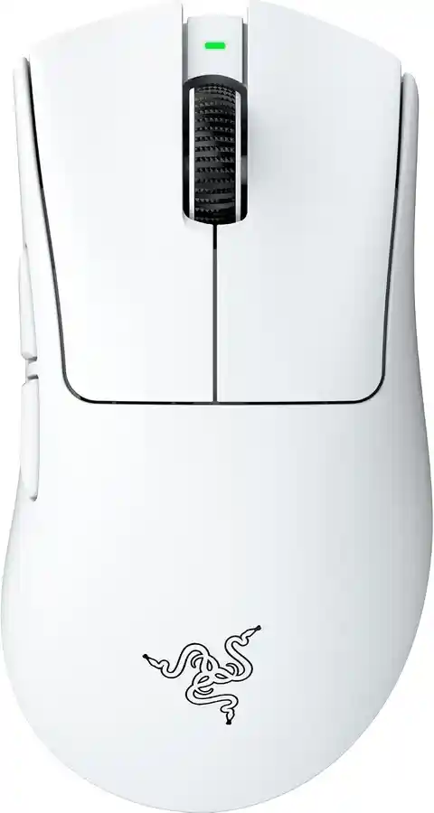 Razer DeathAdder V3 Pro ホワイトモデルの外観